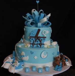Baby Shower Cake Decoration For Boys
