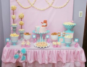 Blue anda Pink Baby Shower Decoration Ideas