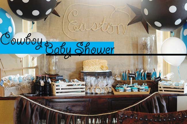 Cowboy Western Baby Shower Themes For Boys