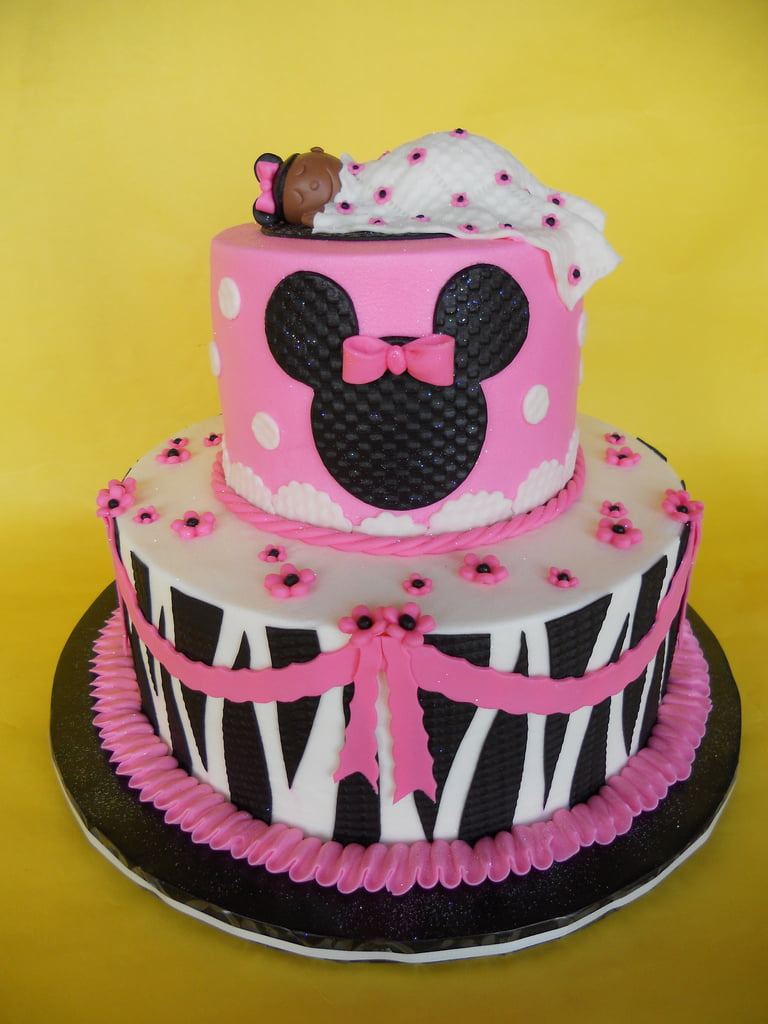 Minnie Mouse Baby Shower Cake Ideas