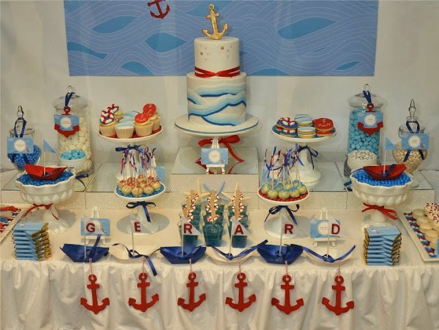 Nautical Baby Shower Decoration Ideas