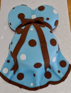 Pregnant belly cake Baby Shower Cake Ideas
