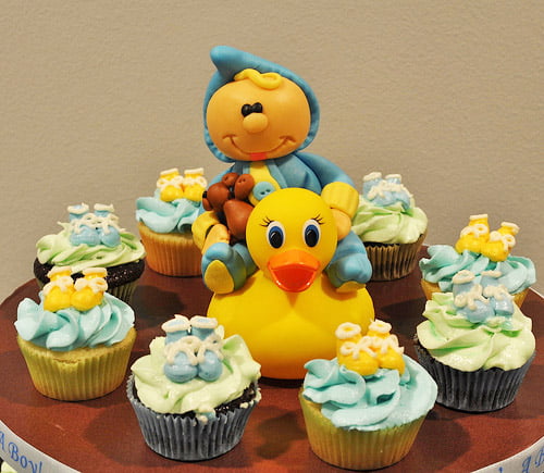 Rubber duck Baby Shower Cupcakes Ideas