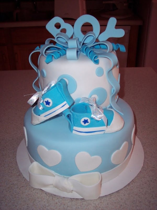 Baby Shower Cakes For Baby Boys