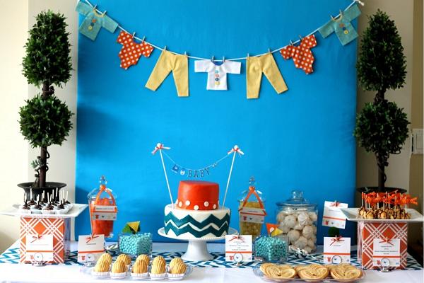Baby Shower Decoratuon For Boys