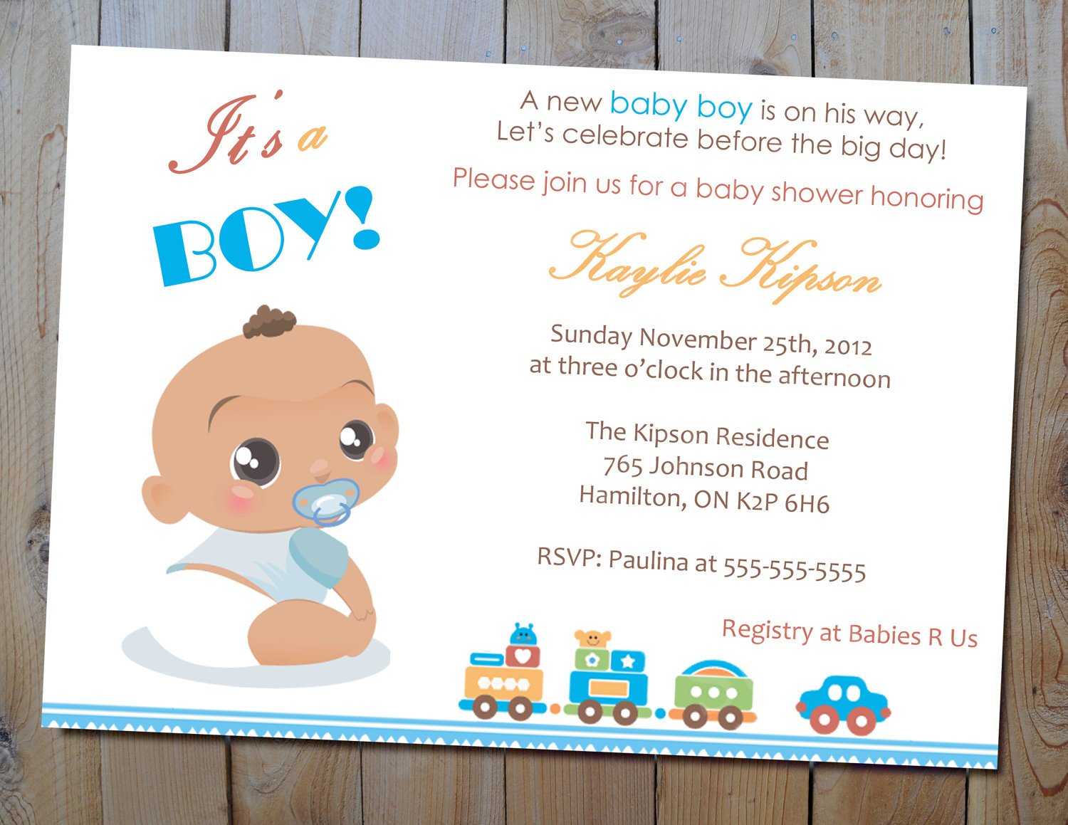 Best Wording For Boy Baby Shower Invitations  Baby Shower for Parents 