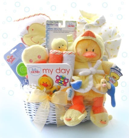 Creative Baby Shower Gift Baskets Design
