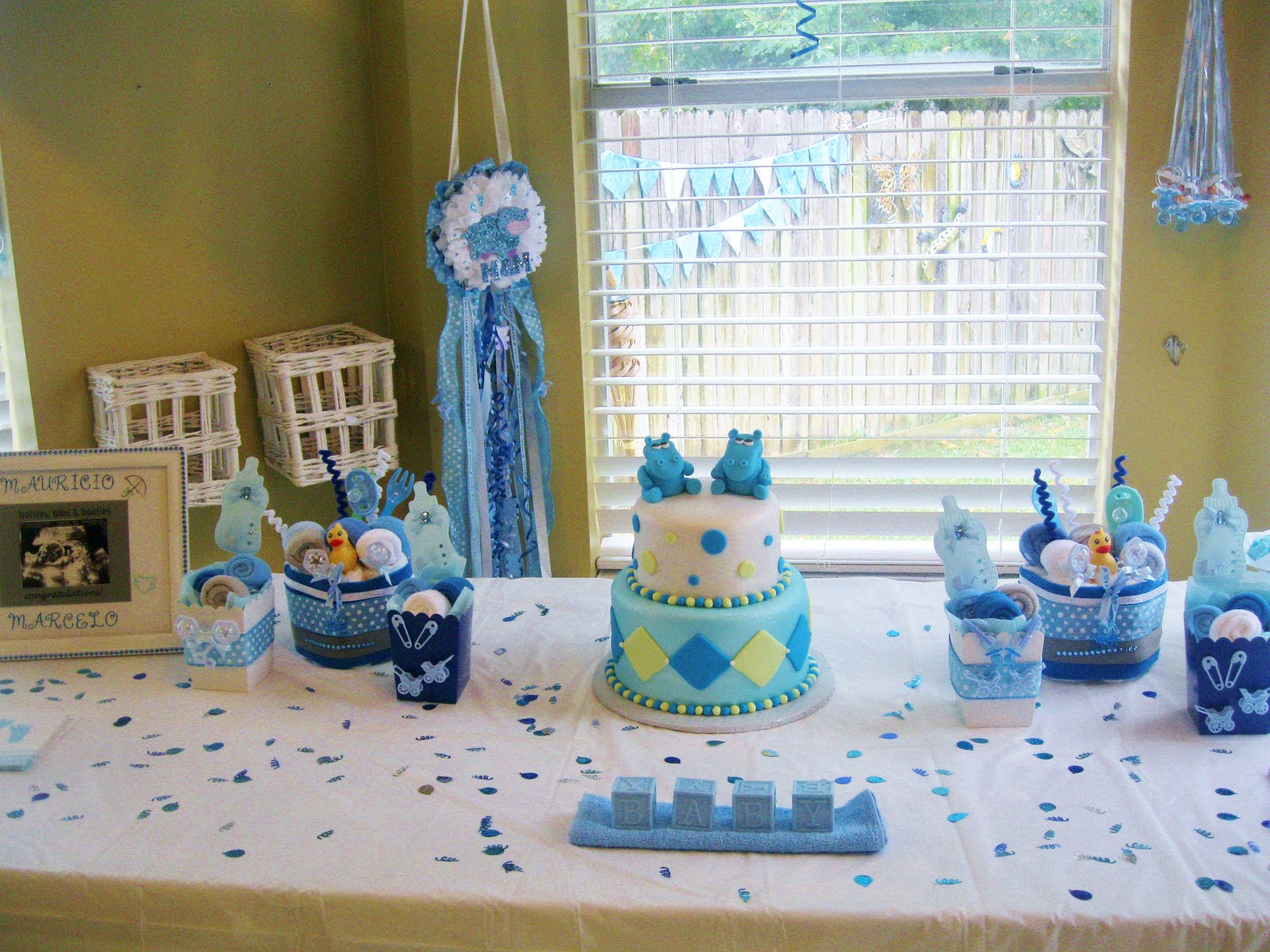 Decoration Ideas For Cheap Boy Baby Shower
