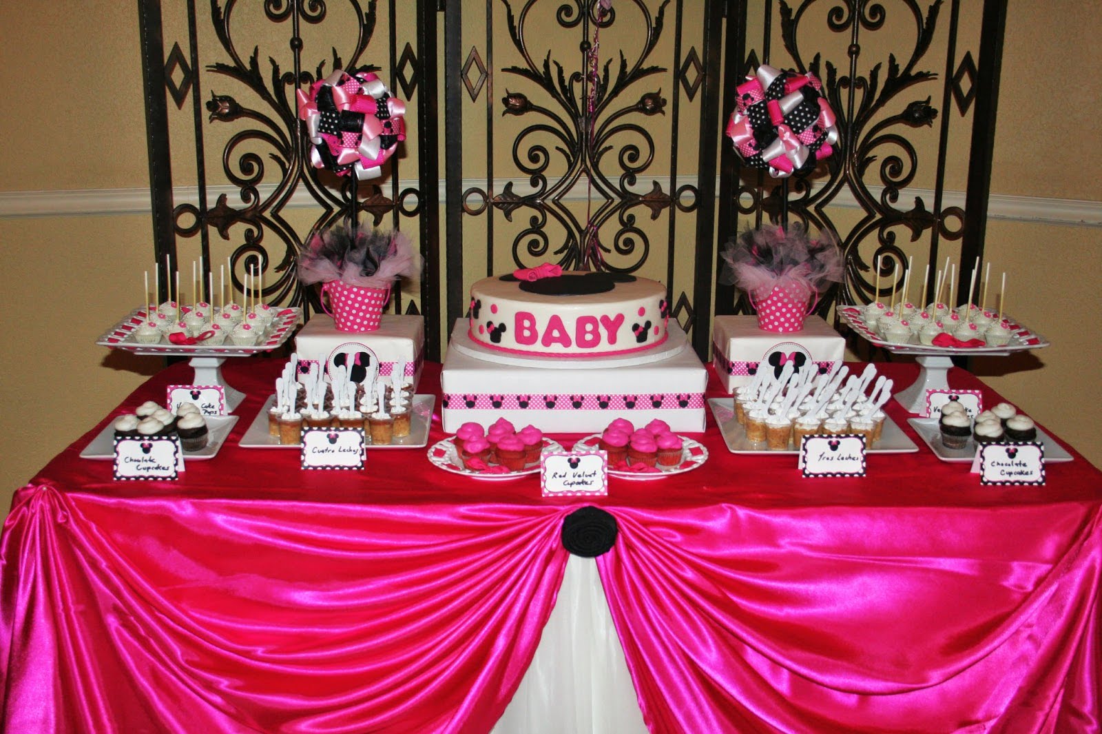 Minnie Mouse Baby Shower Decorations For Girls