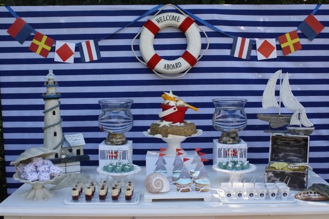 Nautical Baby Shower Decorations Ideas