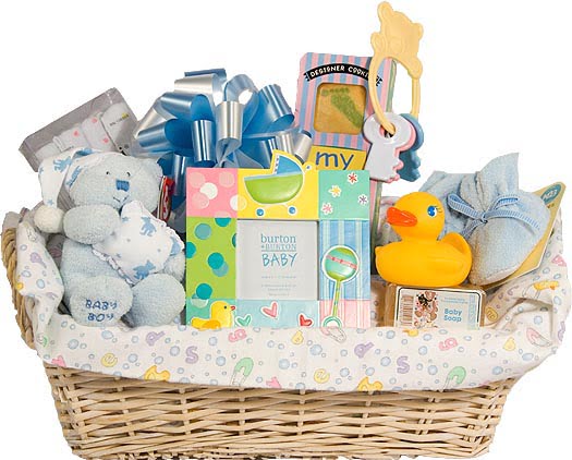 Rubber Duck Baby Shower Gift Baskets Ideas