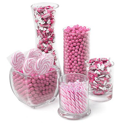Sweet Pink Baby Shower Candy
