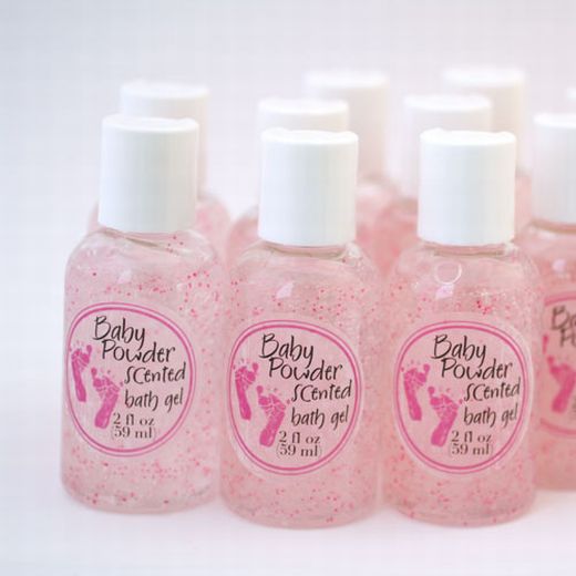Baby Shower Bath Gel For Thank You Gifts