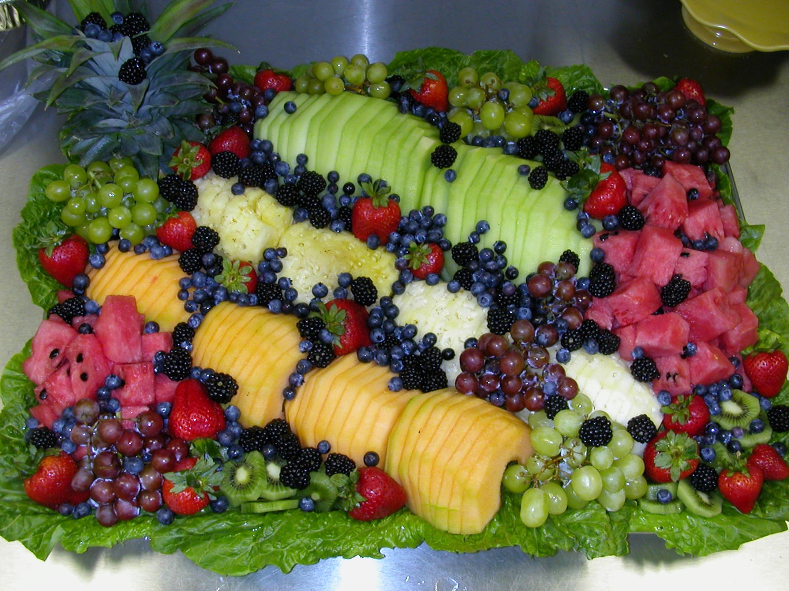 Colorful Baby Shower Fruit Tray Ideas