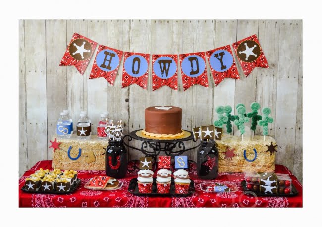 Cowboy Baby Shower Decoration Ideas