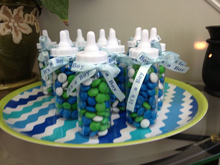 Green Baby Shower Favors
