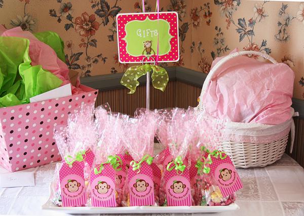 Monkey Baby Shower Gift For Baby Girls