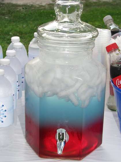 Non Alcoholic Blue Baby Shower Punch