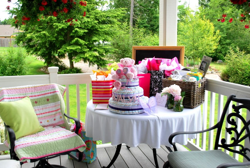 Outdoor Baby Shower Themes Ideas