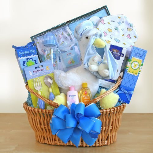 Special Baby Bear Baby Shower Gift Basket For Baby Boys