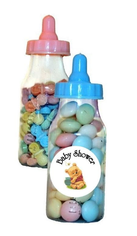 Winnie The Pooh Fillable Bottles Baby Shower Favors
