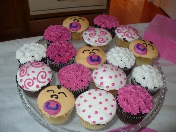 Baby Face Baby Shower Cupcake Recipes And Decoration