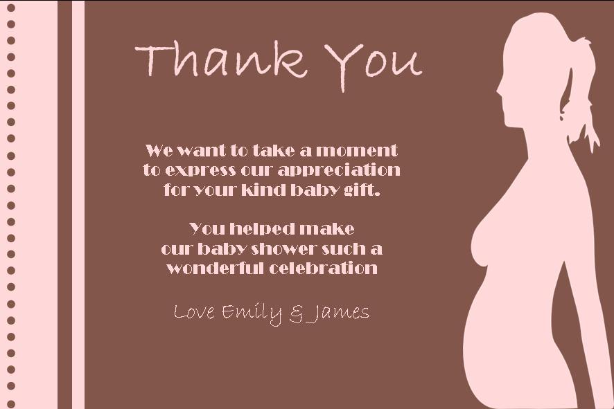 Free Baby Shower Thank You Cards Design