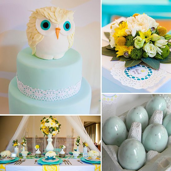 Baby Owl Baby Shower Ideas Cake Simple