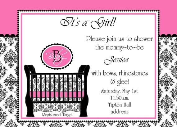 chair cheap baby shower invites