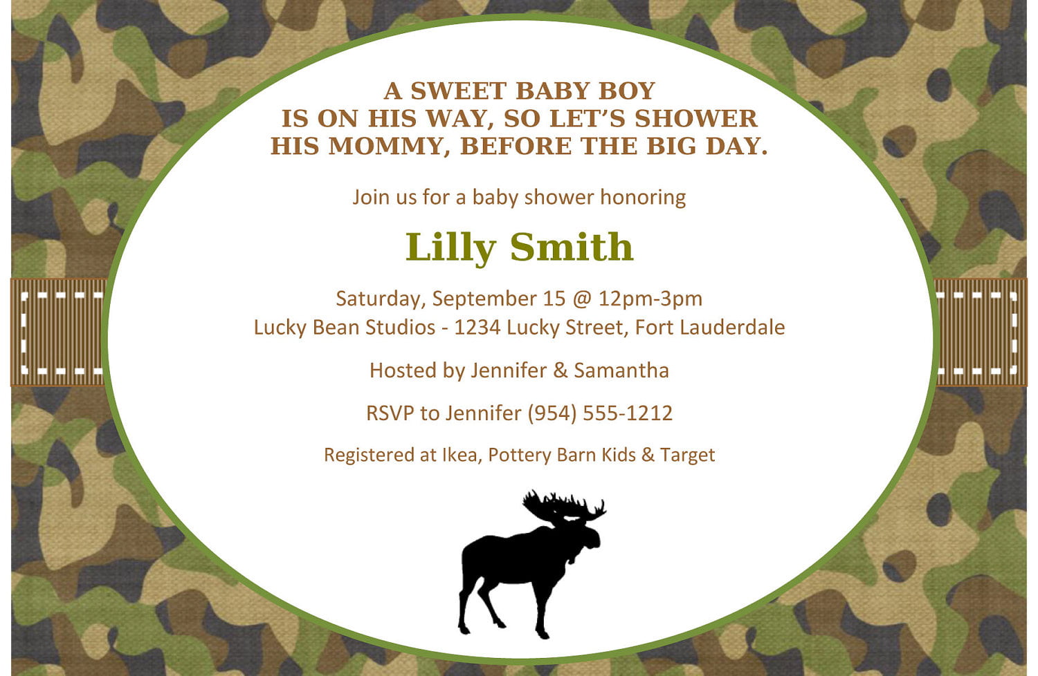 army free baby shower invitations templates for word