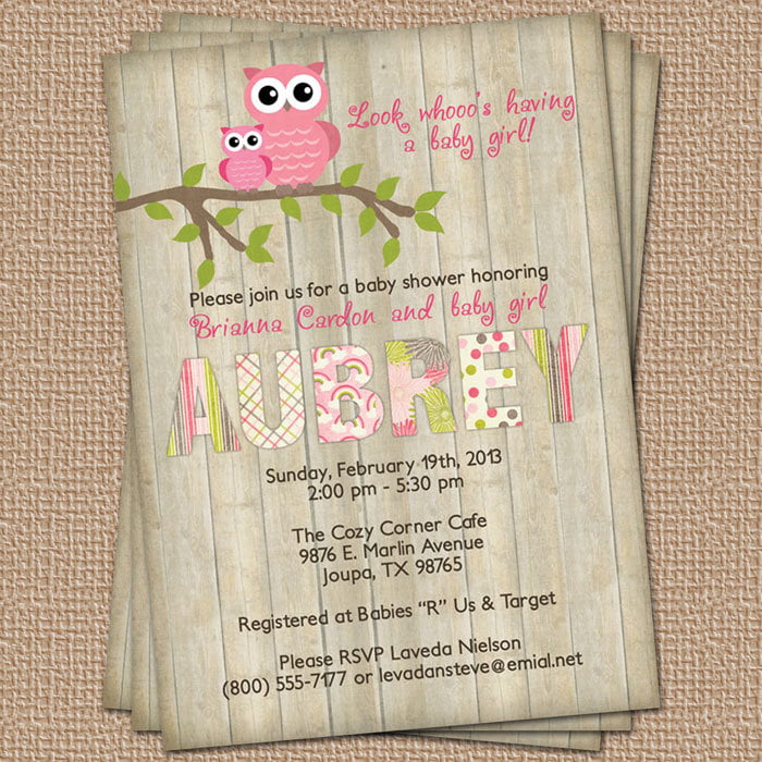 Baby Shower Invite Ideas  Baby Shower for Parents