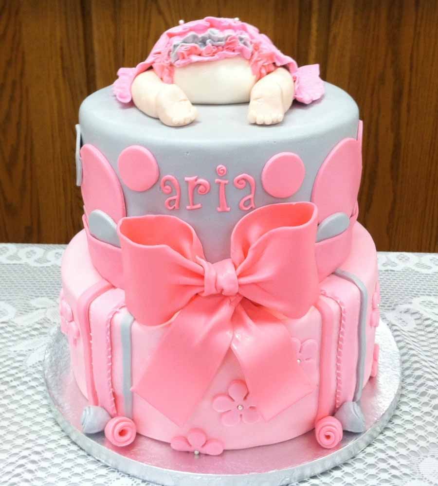 Living Room Decorating Ideas: Simple Baby Shower Cakes For ...