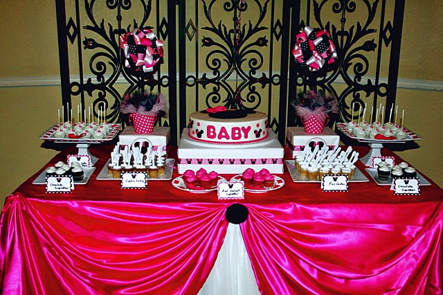 Minnie Mouse Baby Shower Decoration Ideas