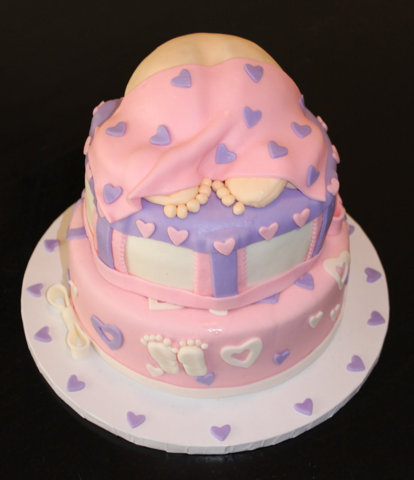 Girl Baby Shower Cakes Ideas