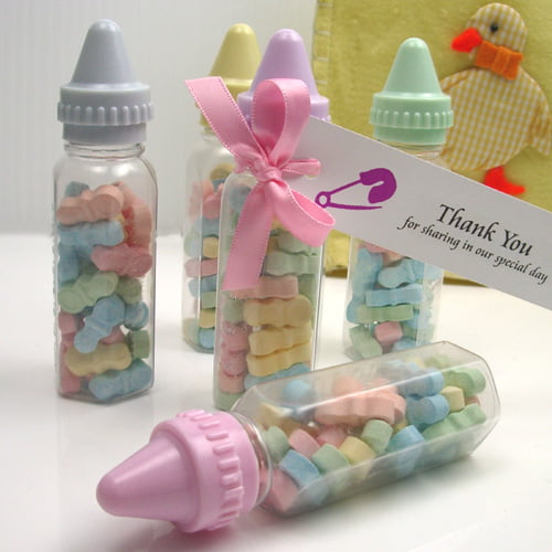 Homemade Baby Bottle Baby Shower Party Favor.