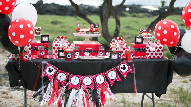 Minnie Mouse Picnic Baby Shower Decoation Ideas
