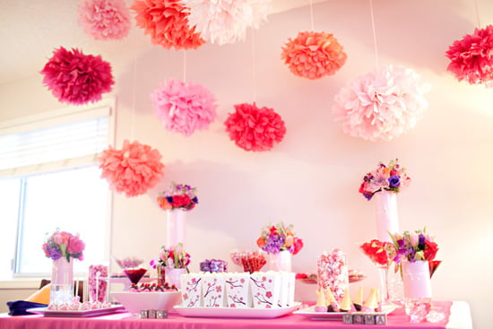 Pink Baby Shower decoration  For Girls