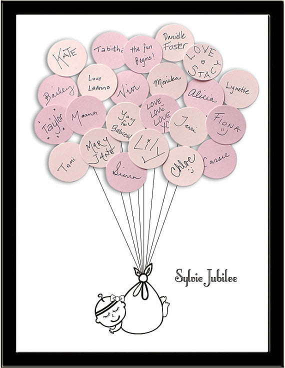 Baby Shower Guest Book Ideas FREE Printable Baby Shower Invitations 