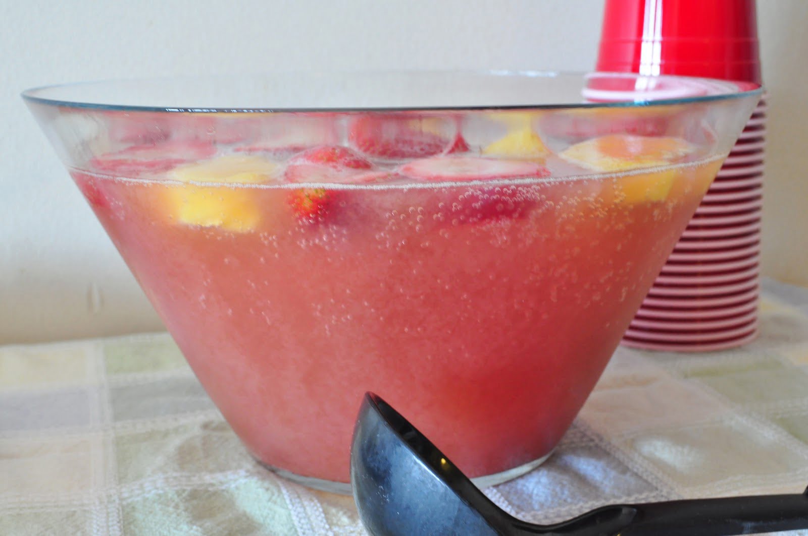 Classic Pink Baby Shower Punch