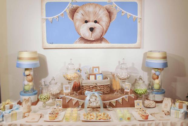 Teddy Bear Baby Shower Decoration Ideas