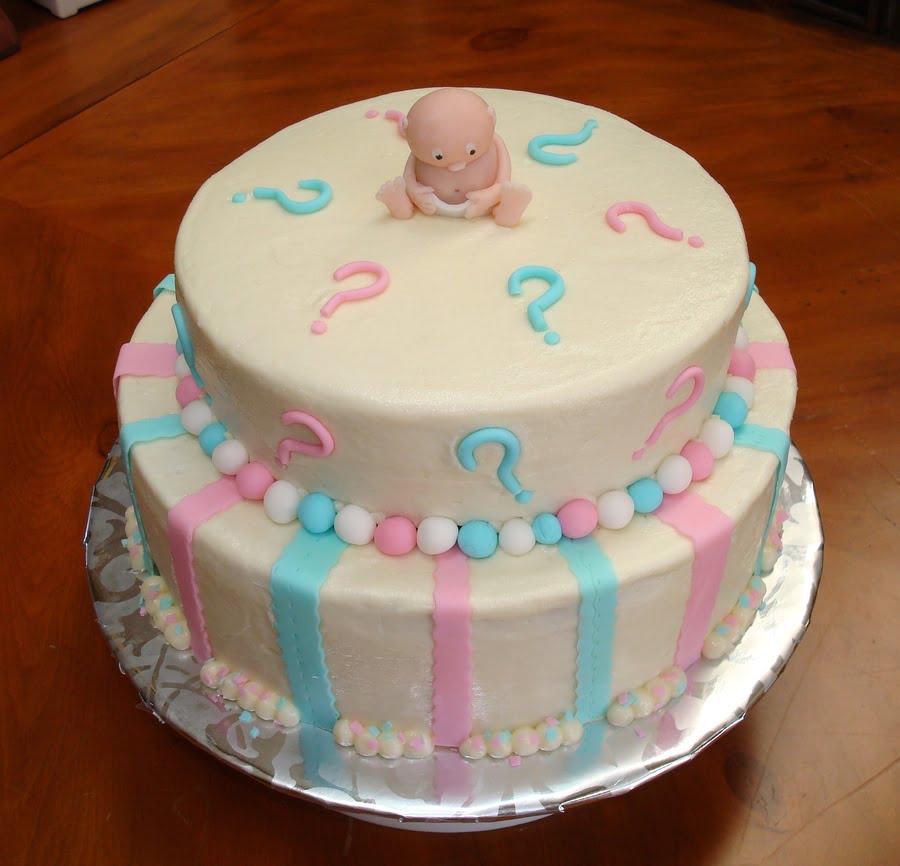 Unknown Gender Baby Shower Cake