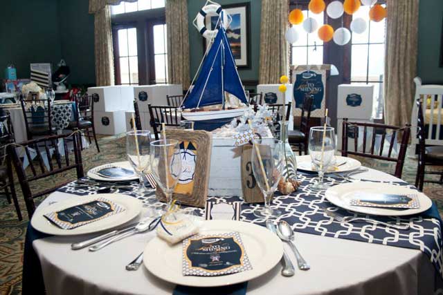 Nautical Themed Baby Shower Table Decoration Ideas Free