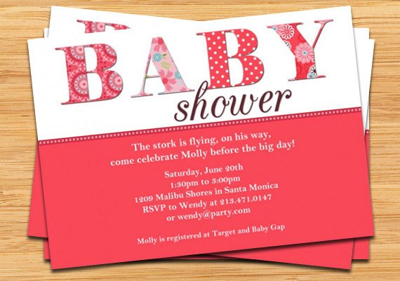 card baby shower invitations target