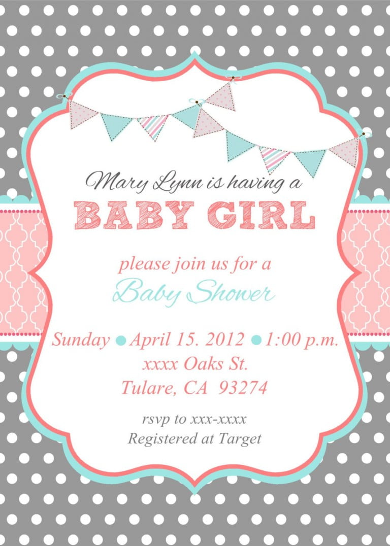 how to send baby shower invitations via email