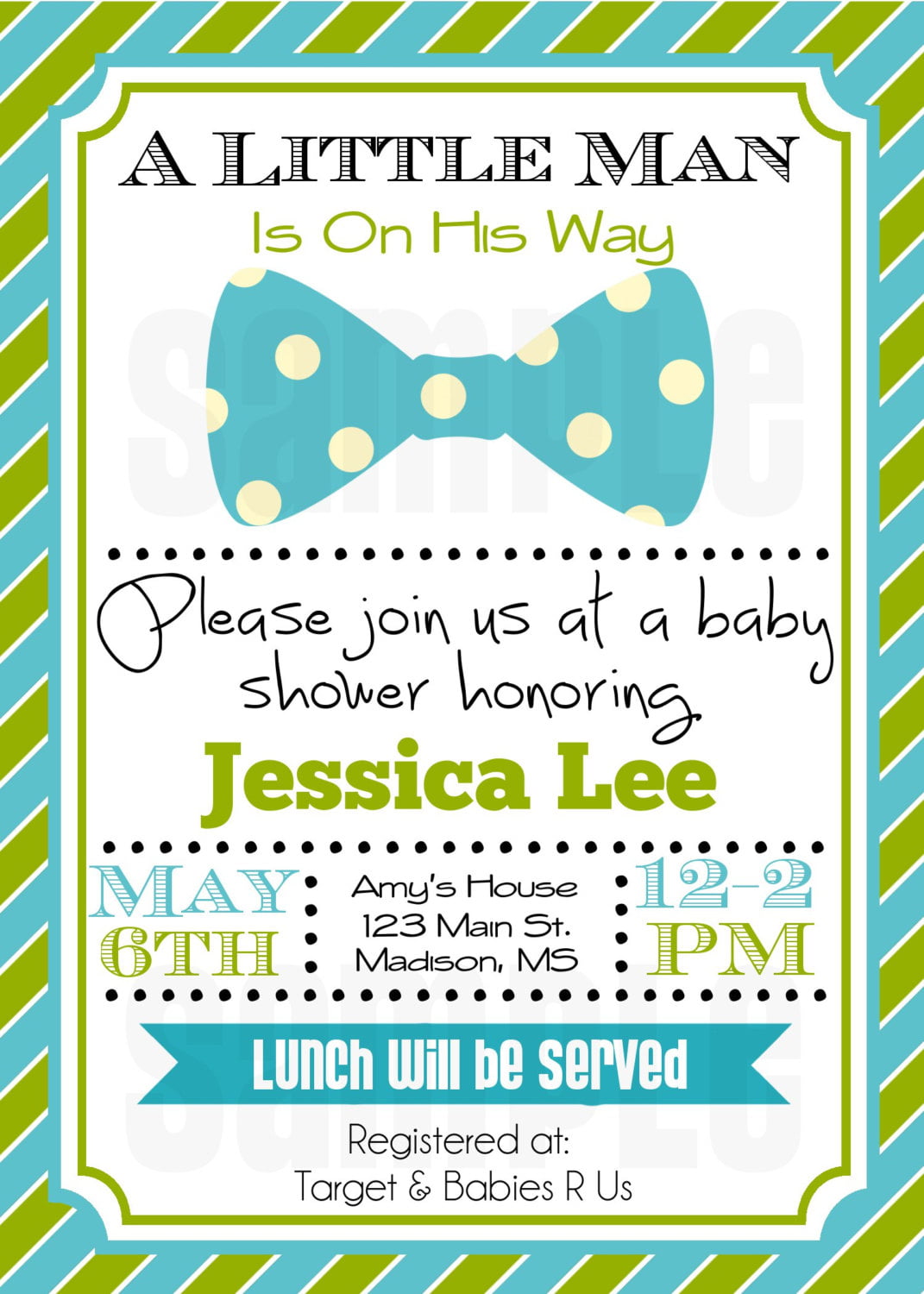 ribbon email baby shower invitations