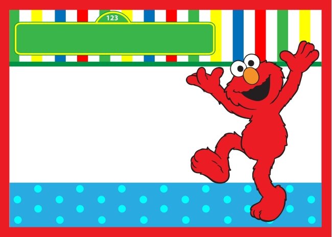 sesame street baby shower invitations