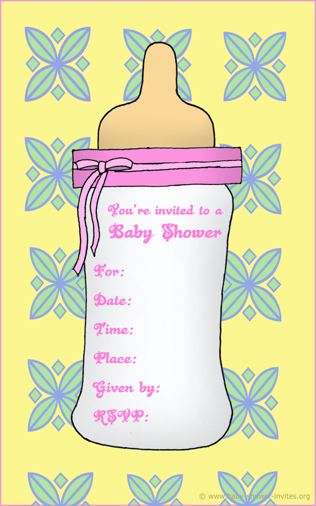 Free Baby Shower Templates Printable