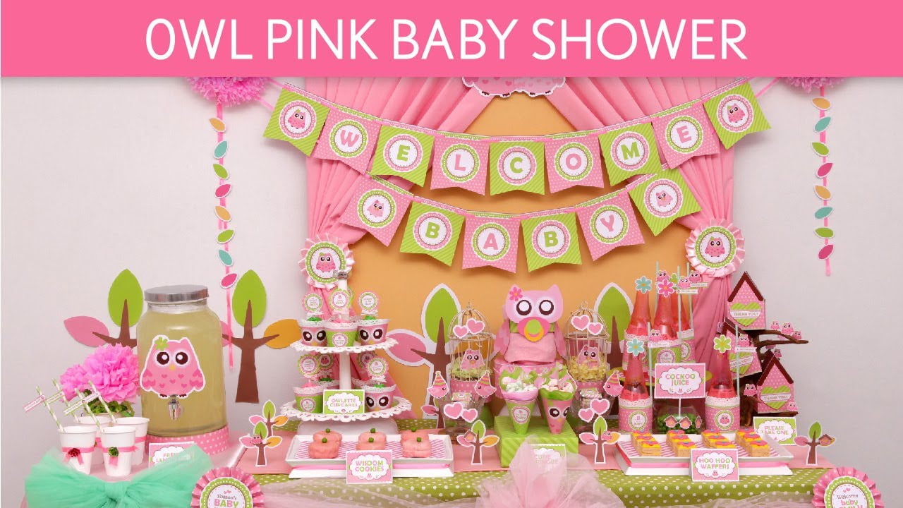 Free Printable Customized Owl Baby Shower Invitation Template