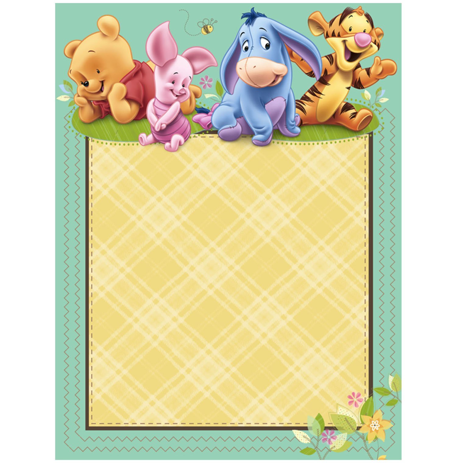 Free Winnie The Pooh Baby Shower Printables Printable Templates