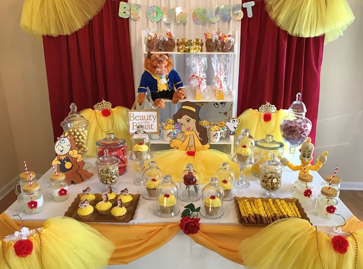 beauty and the beast baby room